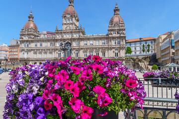 A Coruna in Spanien