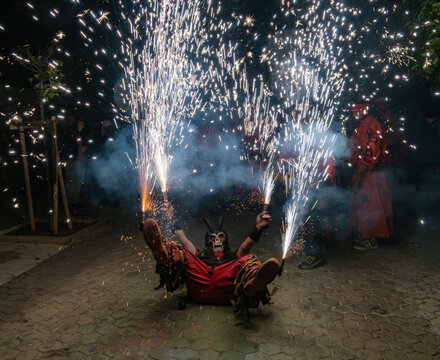 Correfocs of the Valencian Community. Devils and Fireworks Festival