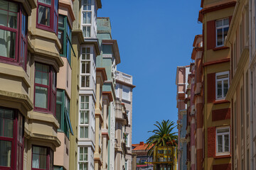 Fototapeta premium A Coruna in Spanien