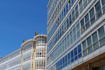 A Coruna in Spanien