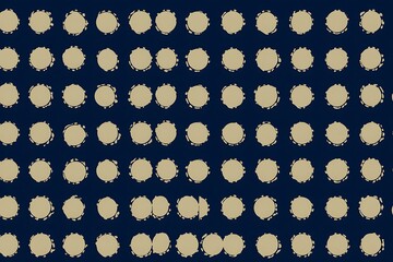 Circles pattern on dark navy background