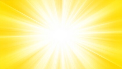 Fototapeta premium Radiant yellow burst of light on a vibrant background, stunning visual spectacle