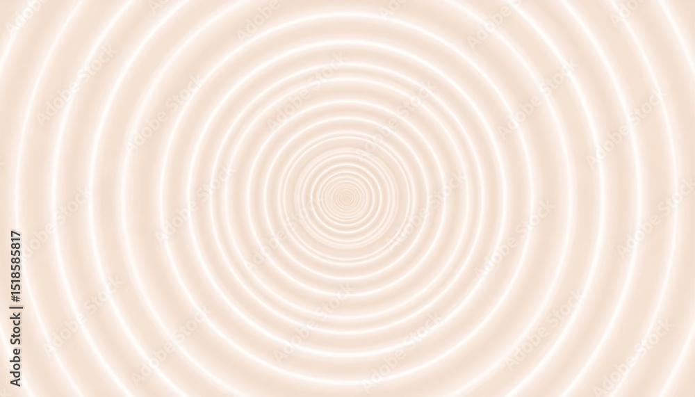 Aufkleber elegant white abstract circular pattern on minimalist background for modern design