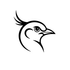bird tattoo vector