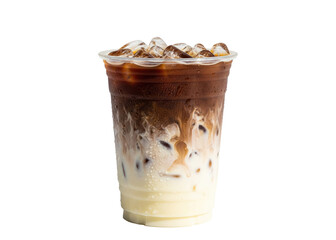 iced latte coffee swirl refreshment