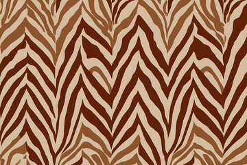 Brown abstract animal print background design