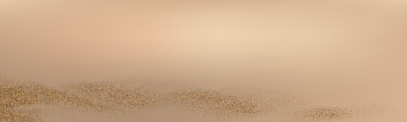 Abstract golden sand dunes landscape.Contrasting ridges and  flowing landscapes.