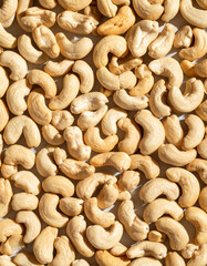 Cashew nuts still life photograph