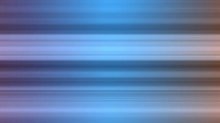 Fototapeta premium Abstract blue and purple horizontal motion blur background
