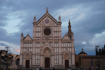 The iconic Basilica di Santa Croce