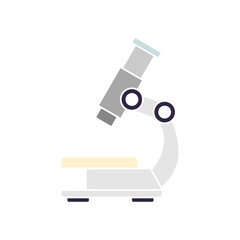 microscope icon, vector illustration, symbol, design logo template pictogram, for ui or ux isolated on white for mobile app, editable