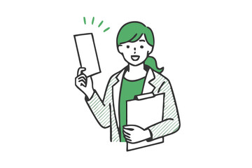 A Business man and woman in suit emphasizing a point. Office Workers Holding Documents, Pointing, and Waving for Corporate Presentation and Business Concept Design.