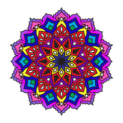 Colorful Mandala Vector_04