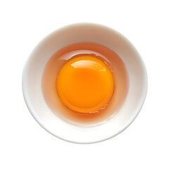 Egg isolate on white background