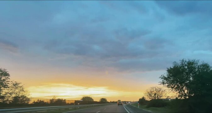 the highway