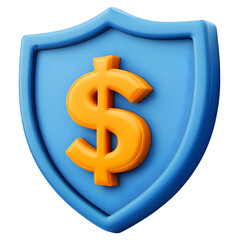 Obraz premium Golden dollar sign icon for finance and investment