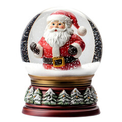 santa claus on white background