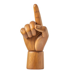 peace sign on a wooden background