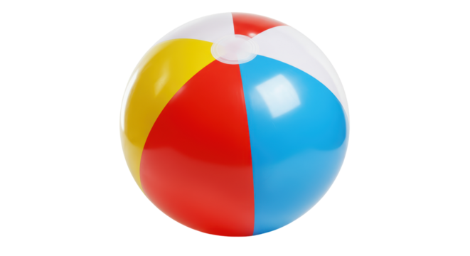 Isolated Beach Ball