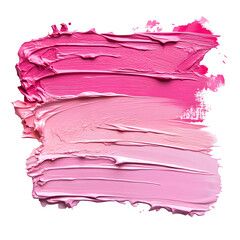 Pink paint background texture isolate on white background