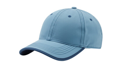 Isolated Blue Baseball Cap