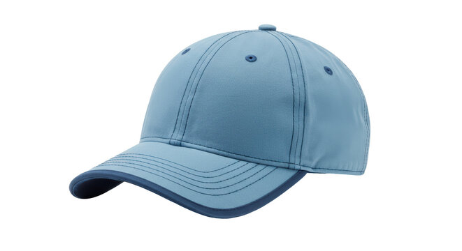 Isolated Blue Baseball Cap