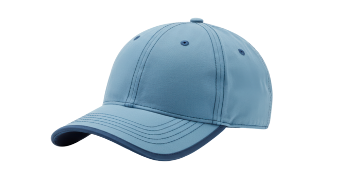 Isolated Blue Baseball Cap