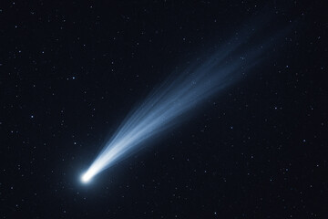 Obraz premium Comet in space