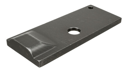 Isolated Metal Piece