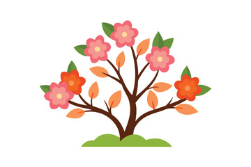 tree with red leaves