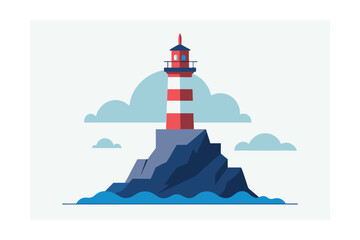 lighthouse on the coast