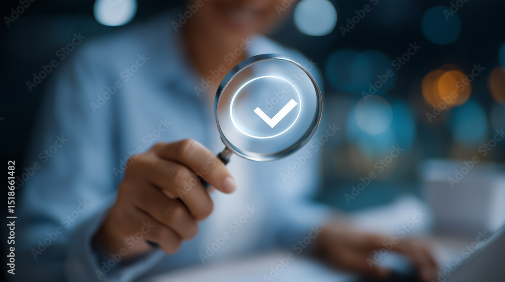 Poster verification process in a modern workspace