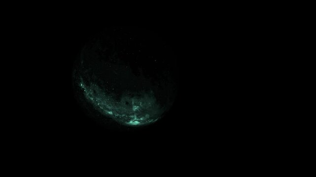 Earth pulsing with colors at night. Great textless background video with room for your text Sunsire 4K Loop Animation. Space, Planet, Galaxy, Stars, Cosmos, Sea, Earth, Sunset, Globe, World.