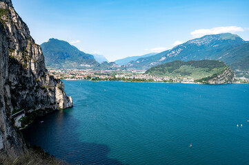 Lago di Garda - a lake in northern Italy.