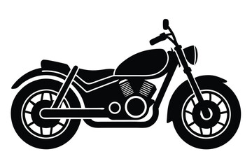 Fototapeta premium motorcycle vector icon
