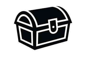 treasure chest vector icon
