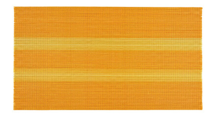 Isolated Orange Placemat