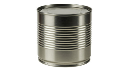 Isolated Metal Food Can