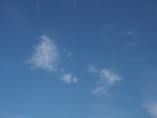 blue sky with clouds background