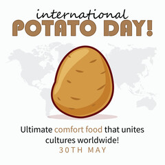 The International Day of Potato on 30 May highlights the crop’s nutritional, economic, and cultural significance, promoting sustainable farming and food security solutions worldwide.