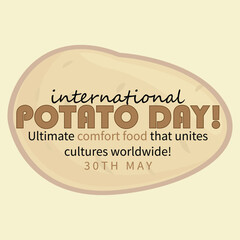 The International Day of Potato on 30 May highlights the crop’s nutritional, economic, and cultural significance, promoting sustainable farming and food security solutions worldwide.
