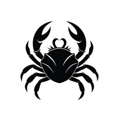 crab isolated on white background