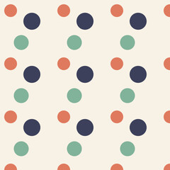 seamless polka dots pattern