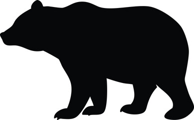bear vector silhouette
