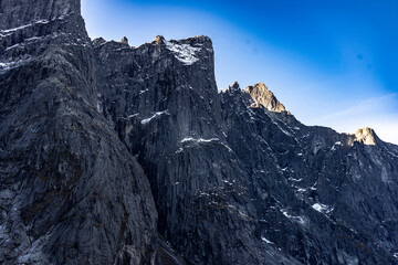 snow covered mountain