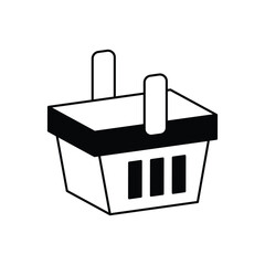 Basket Vector icon