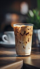 시원한 아이스 카페라테