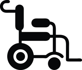 electric wheelchair silhouette