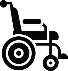 electric wheelchair silhouette