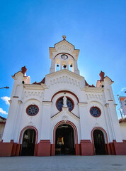 Guarne, Antioquia - Colombia. June 2, 2025. Our Lady of Candelaria Parish. Construction began in...